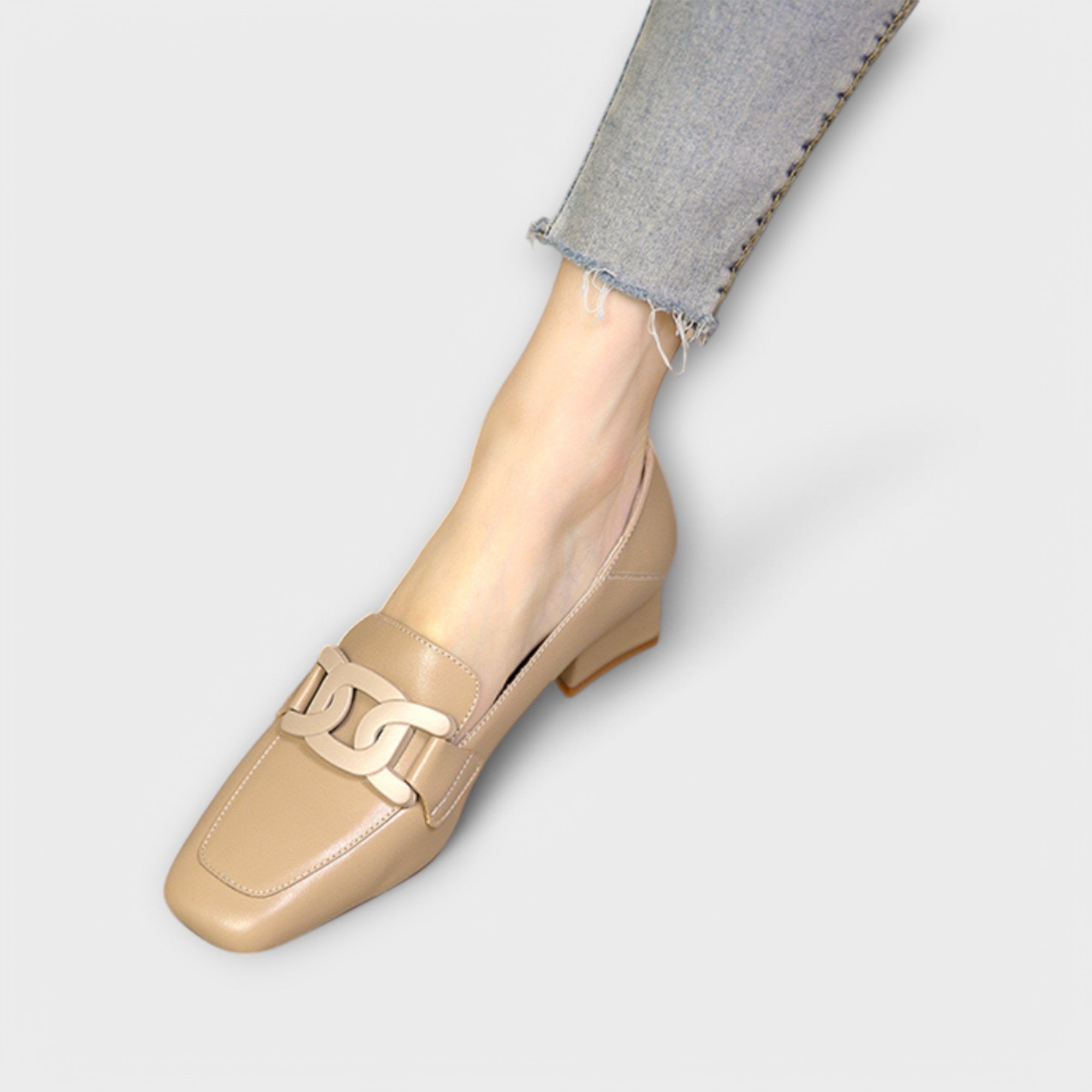 Inès - Pantoufle Confort Cuir