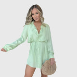 Clara | Elegant Romper Dress