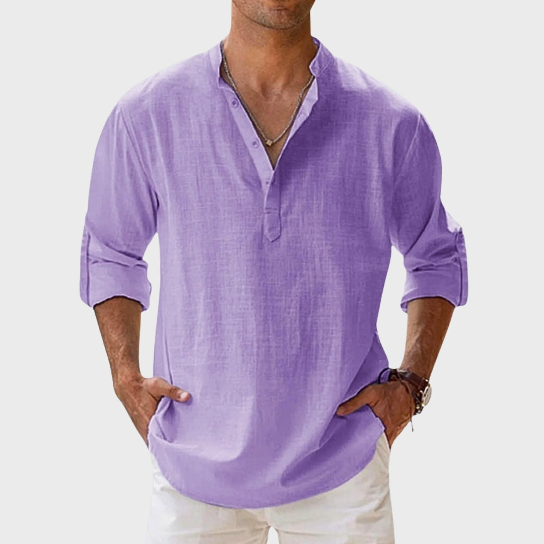 Ronan - Chic and Lightweight Shirt - Charlotte & Willow, product photo 7