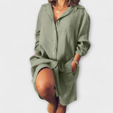 Inès - Chic Linen Blouse
