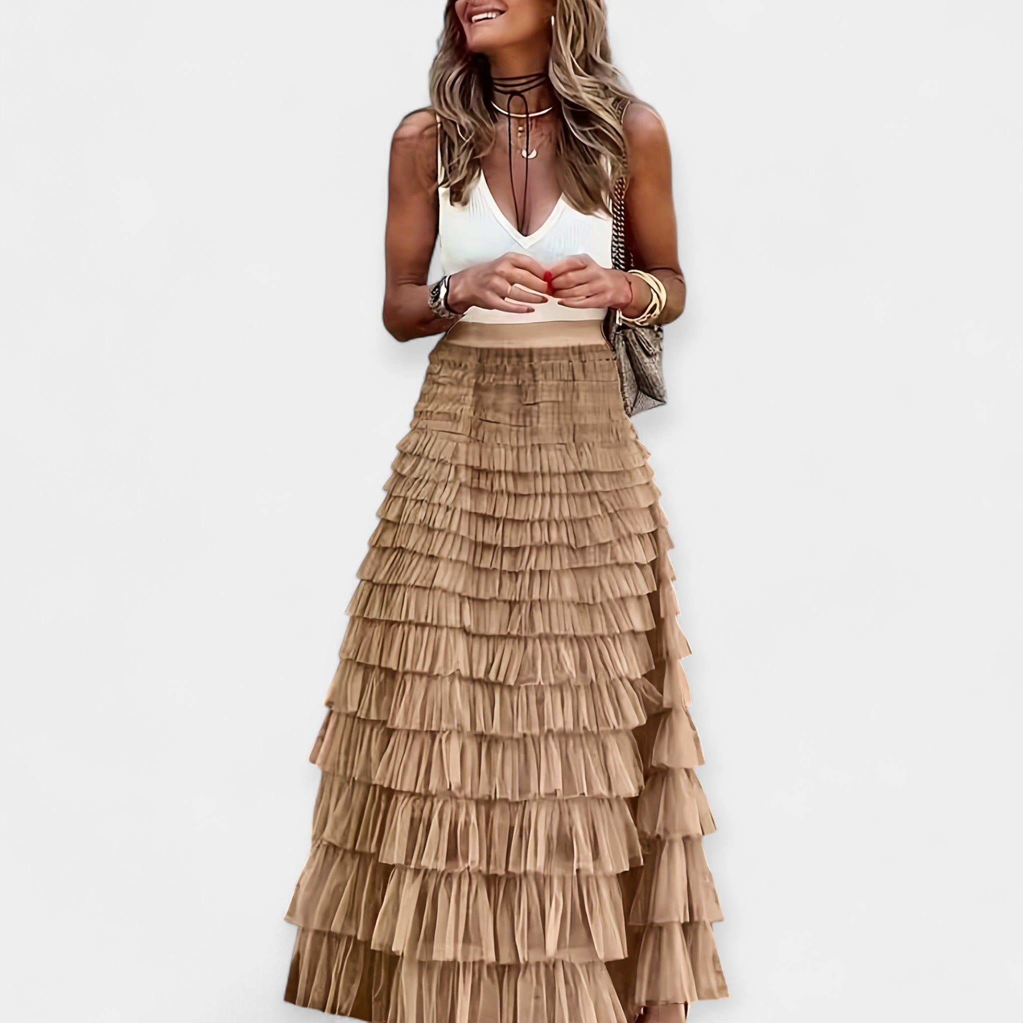 Aoibhinn - Bohemian Skirt - Charlotte & Willow, product photo 8