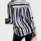 Clara - Breezy Striped Blouse