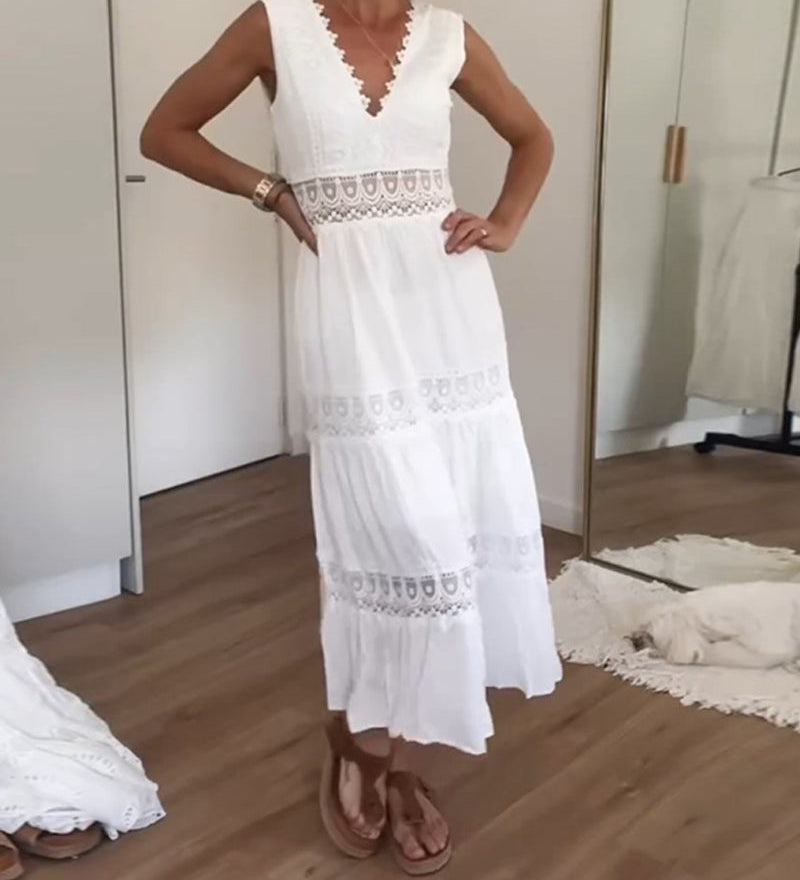 Aobhnait - Elegant Long Gown - Charlotte & Willow, product photo 7