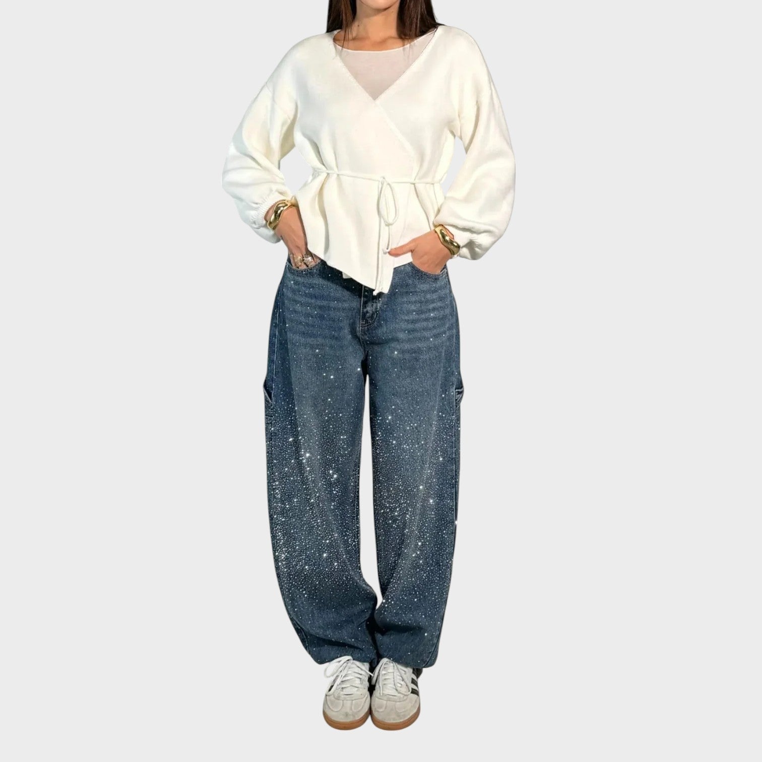 Éabha - Balloon-Style Jeans - Charlotte & Willow