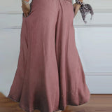 Maëlle - Chic High-Waisted Trousers