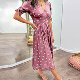 Anaïs - Chic Polka Dot Dress