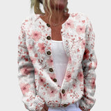 Anaïs - Chic Floral Knit Cardigan