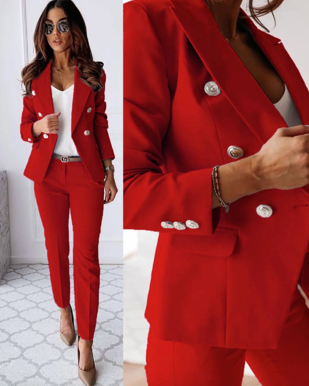 Anaïs - Costume Élégant Femme
