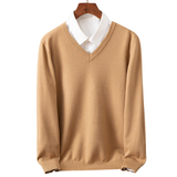 Justine - Chic V-Neck Sweater