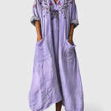 Mariana | Elegant Linen Dress