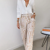 Gianna | Stylish Pant Set – Includes Blouse and Belt