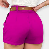 Anaïs - Chic Pleated Shorts