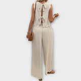 Noémie - Chic Tailored Vest Pants