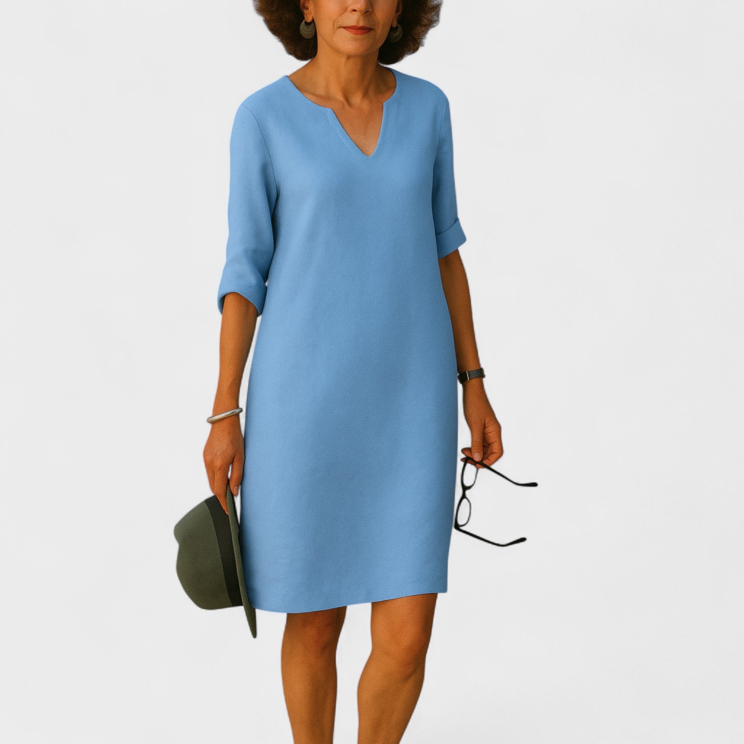 Medbh - Effortlessly Stylish Casual Dress - Charlotte & Willow, product photo 9