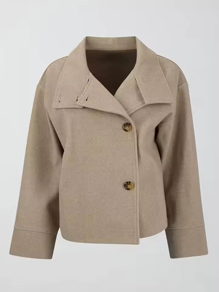 Élodie - Manteau Court Élégant