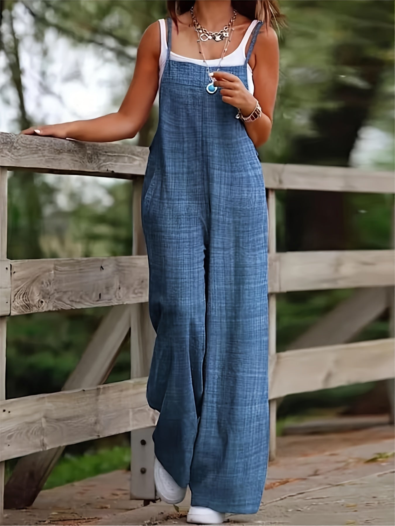 Patricia - Relaxed-Fit Wide-Leg Jumpsuit