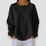 Elizabeth | Cozy Waffle Knit Henley