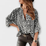Anaïs - Leopard-Patterned Blouse