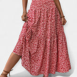 Inès - Stretchy Floral Skirt