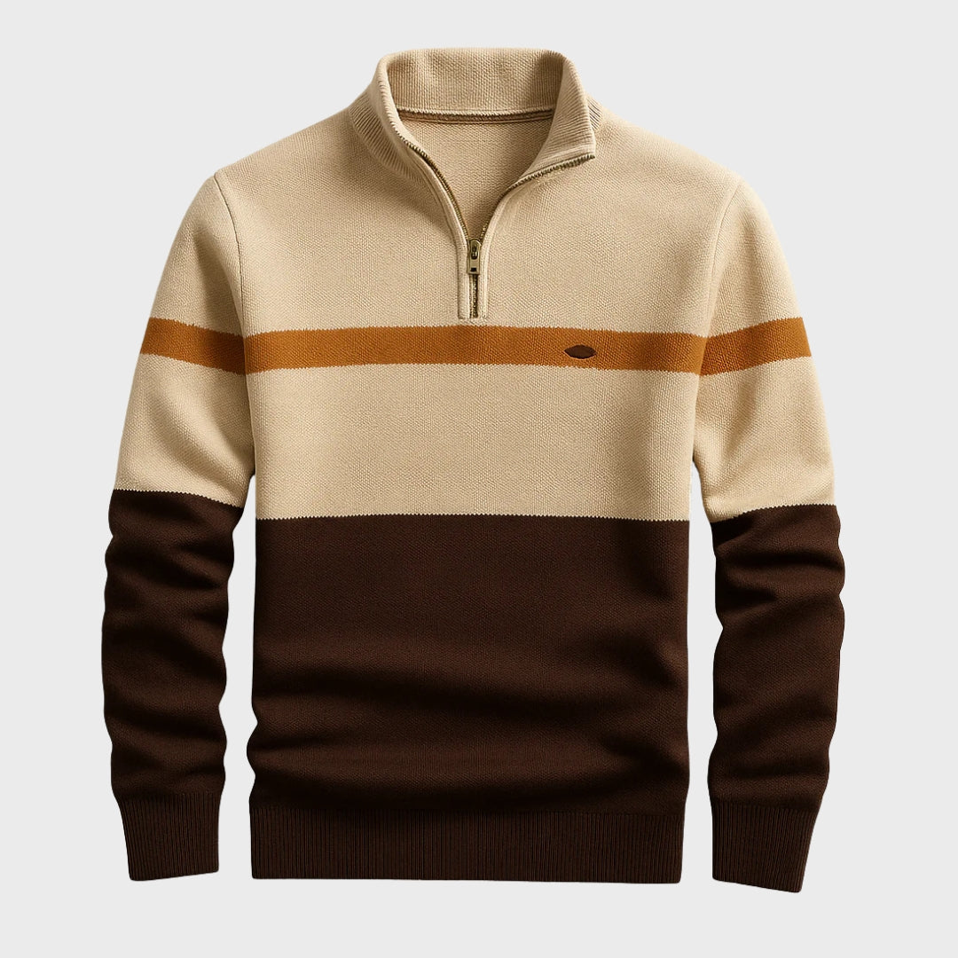Cian Chic Zip Up Sweatshirt - Charlotte & Willow, side view