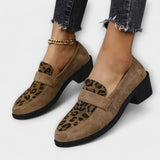 Sarah - Stylish Leopard Print Footwear