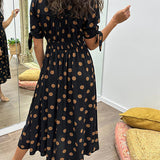 Clara - Chic Polka Dot Dress