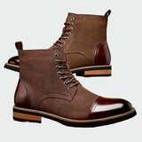 Élodie - Chic Leather Ankle Boots