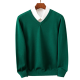 Justine - Chic V-Neck Sweater
