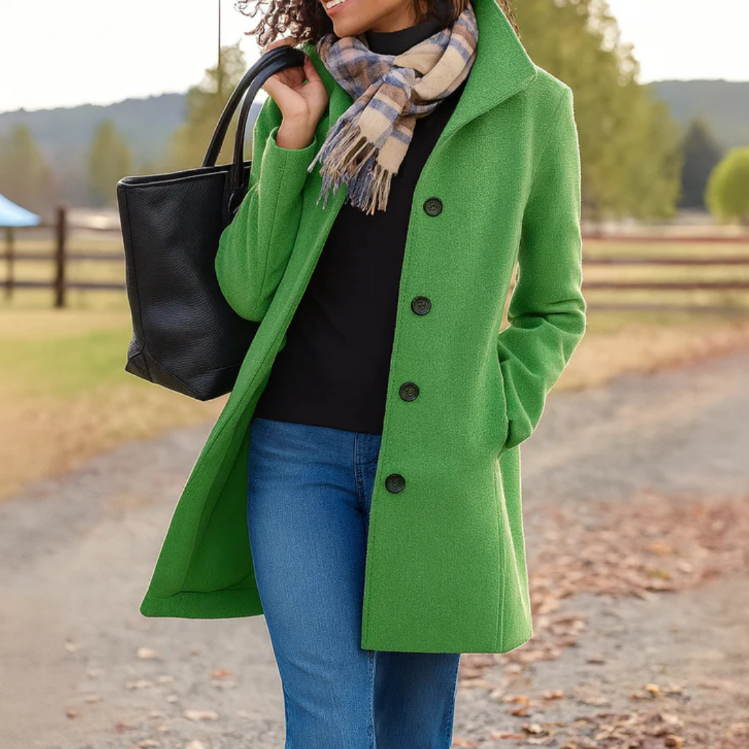 Sarah | Elegant Coat with Embracing Warmth and Timeless Style