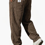 Faren - Textured Drawstring Trousers