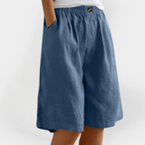 Céline - Lightweight Linen Shorts
