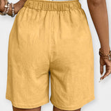 Anaïs - Chic Solid Trousers