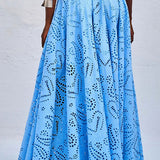 Larissa™ Embroidered Top & High-Waist Maxi Skirt Set