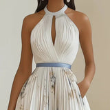 Justine - Chic Pleated Dress