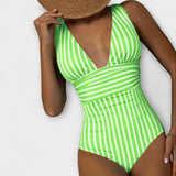 Inès - Chic Striped Swimwear