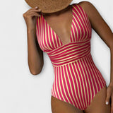 Inès - Chic Striped Swimwear