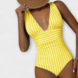 Inès - Chic Striped Swimwear
