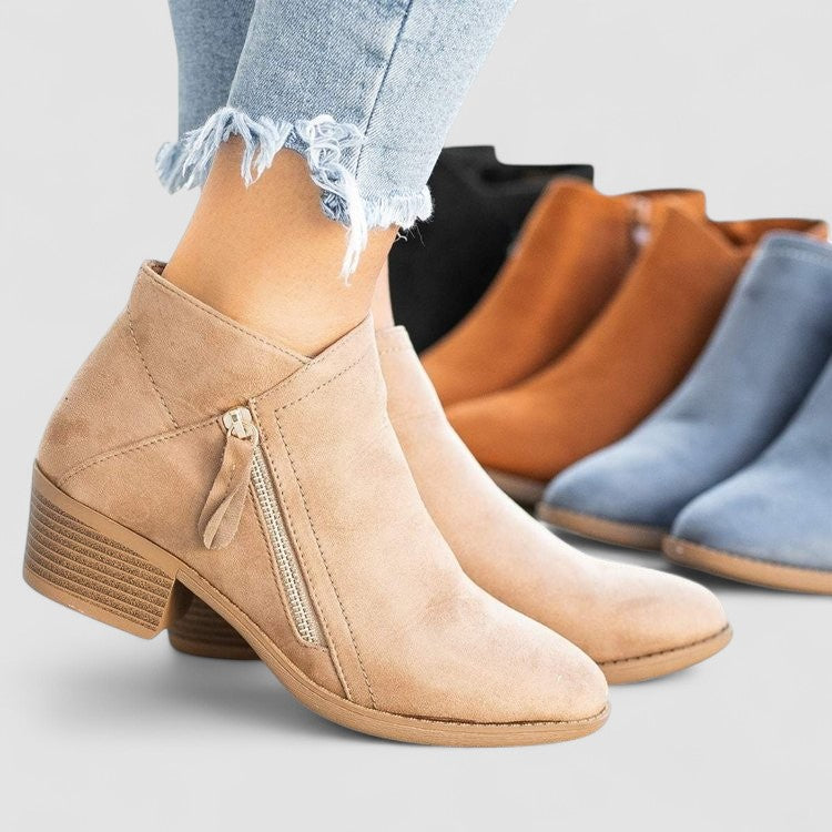 Aingeal - Chic Ankle Boots - Charlotte & Willow