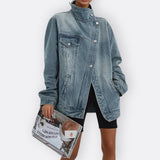 Sarah - Vintage Asymmetrical Coat