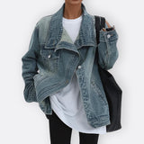 Sarah - Vintage Asymmetrical Coat