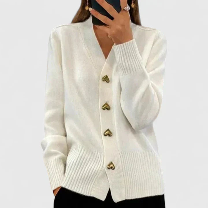 Céline - Manteau Élégant Coeur
