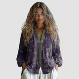 Élodie - Elegant Floral Top