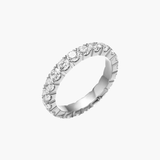 Justine - Steel Diamond Ring