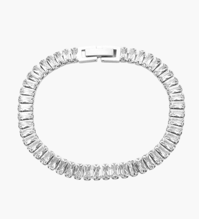 Gráinne - Zircon River Bracelet - Charlotte & Willow, styled look