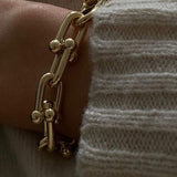 Anaïs - Elegant Gold-Plated Bracelet