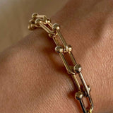 Anaïs - Elegant Gold-Plated Bracelet