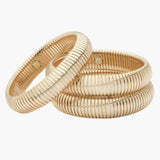 Anaïs - Gold Striped Bracelet