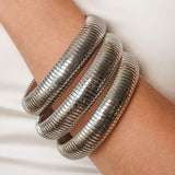 Anaïs - Gold Striped Bracelet