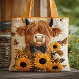 Bolsa Acolchada con Mariposa y Lazo