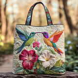 Bolsa Tote Acolchada Colibrí